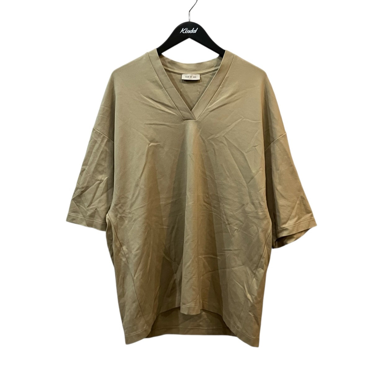 FEAR OF GOD VネックTシャツ 古着・中古-1枚目のアイテム画像