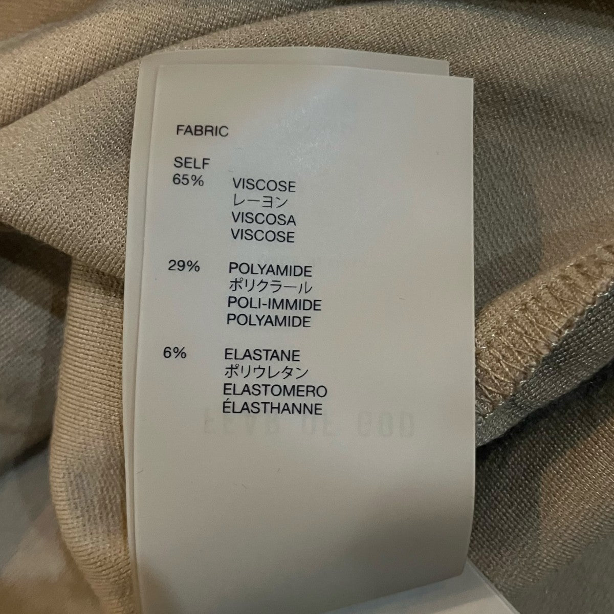 FEAR OF GOD VネックTシャツ 古着・中古-6枚目のアイテム画像