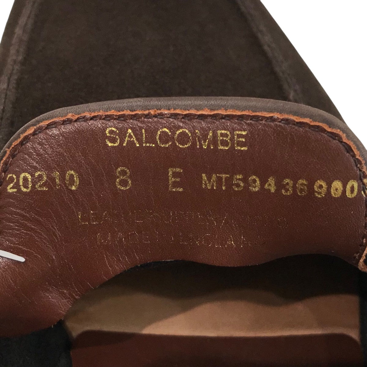 「SALCOMBE」スウェードローファーMT59436900