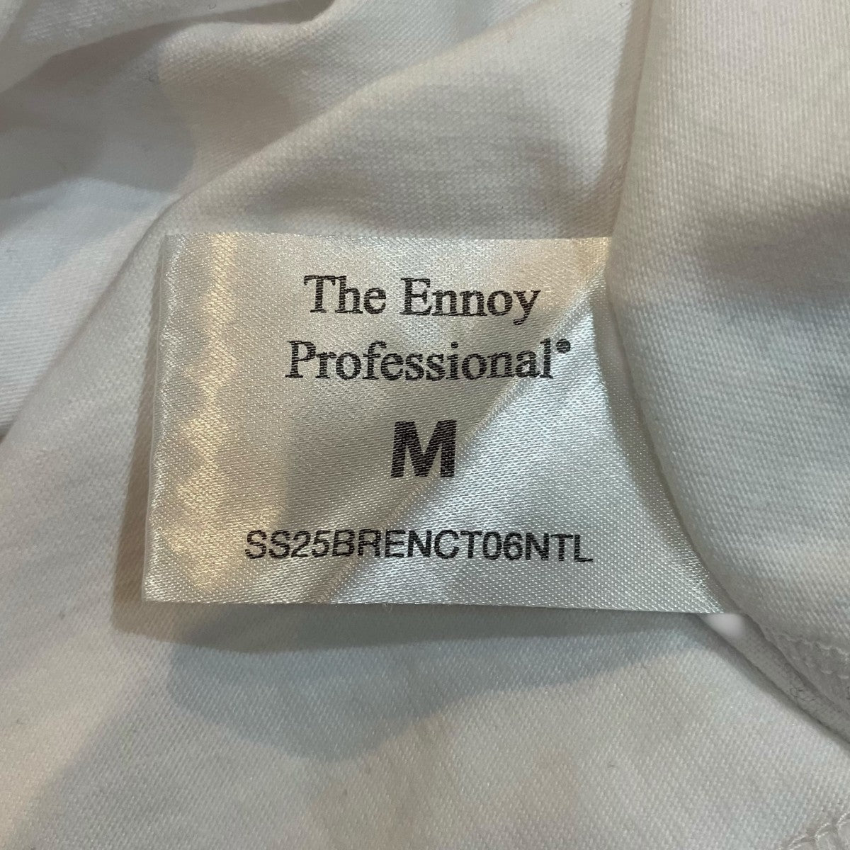 THE ENNOY PROFESSIONAL 25ss「Pocket ＆ Crew 2Pack SS T-Shirt」ポケットTシャツSS25BRENCT06NTL 古着・中古-5枚目のアイテム画像