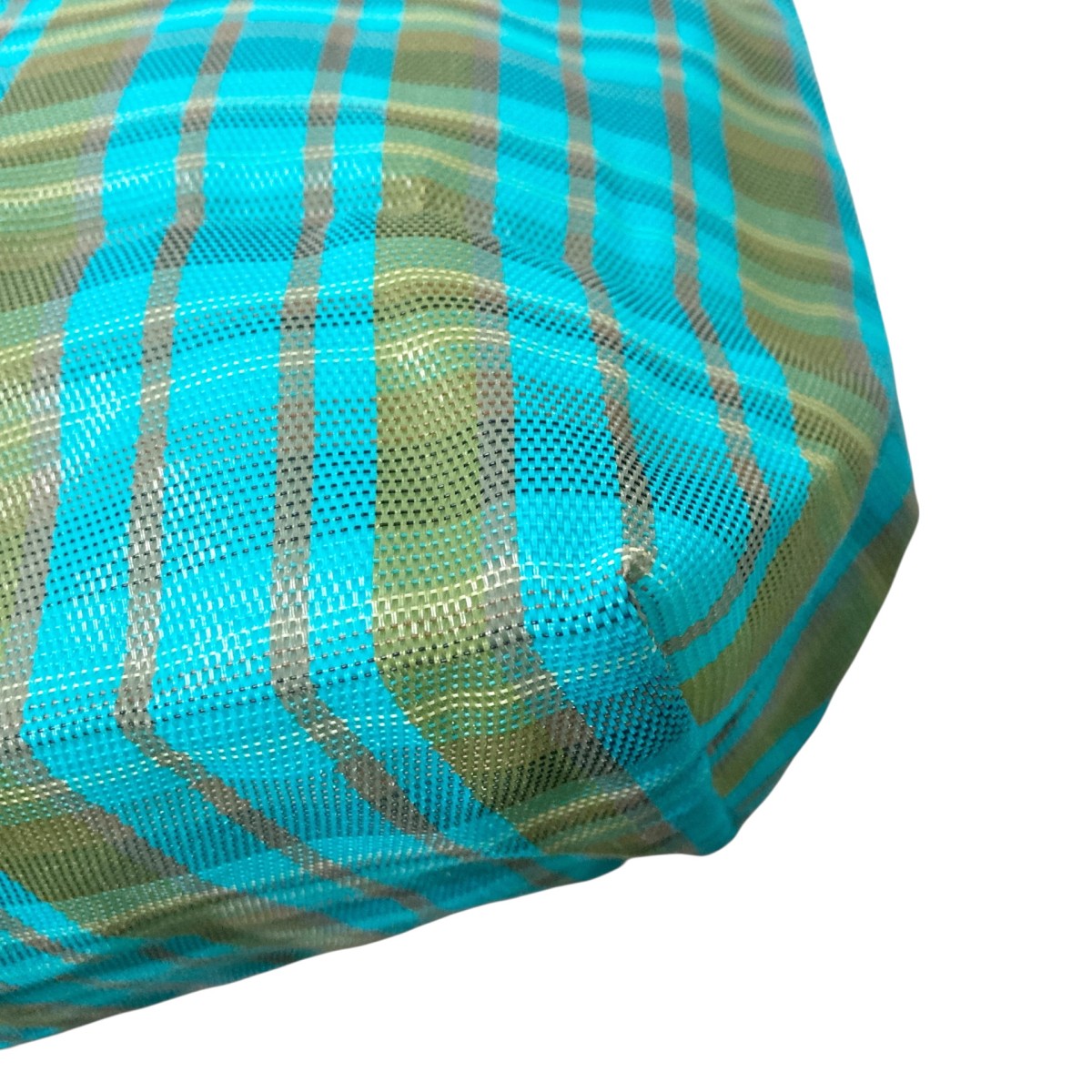 MARNI(マルニ) フラワーカフェチェックメッシュトートバッグ グリーン