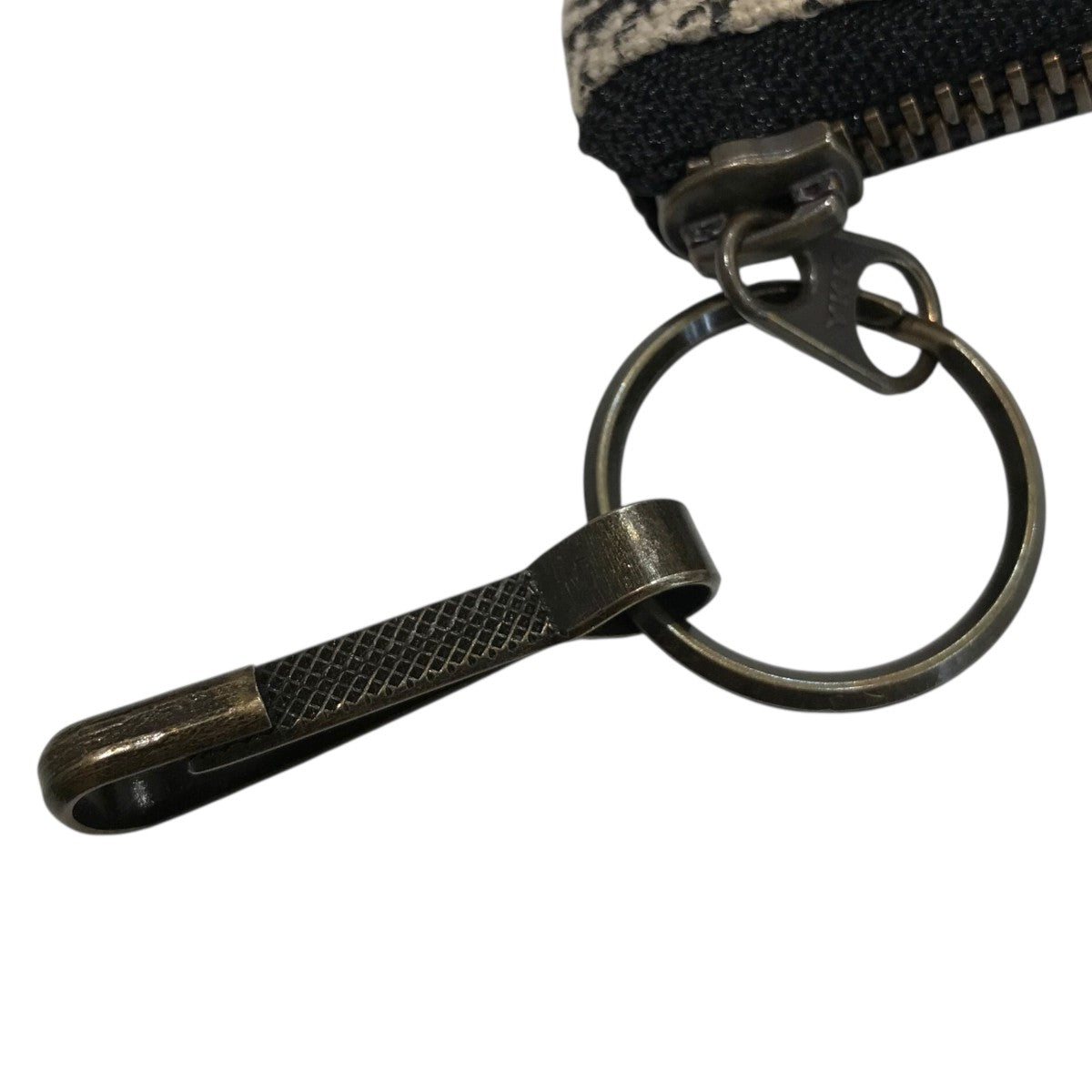 nemeth ポーチ Nemeth(ネメス) 「Pouch-Heavy Linen-M Rope Print-Raw」ロープ柄