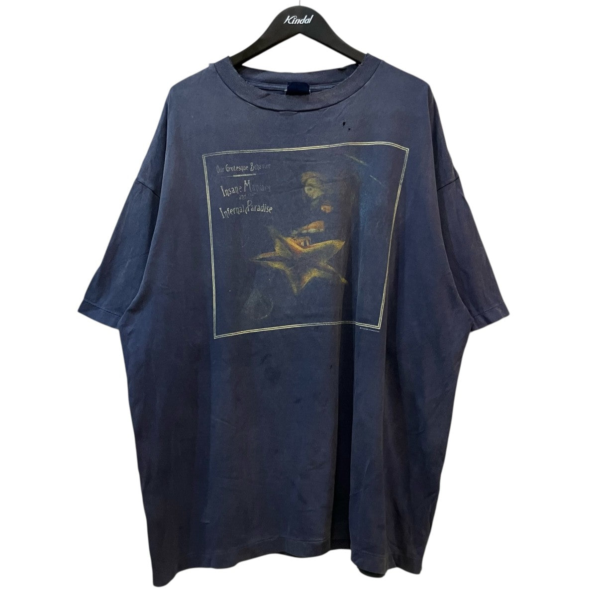 SAINT MICHAEL×Cactus Plant Flea Market 24AW「CP SS TEE STAR」プリントTシャツSM YS1 0000 C03 古着・中古-1枚目のアイテム画像