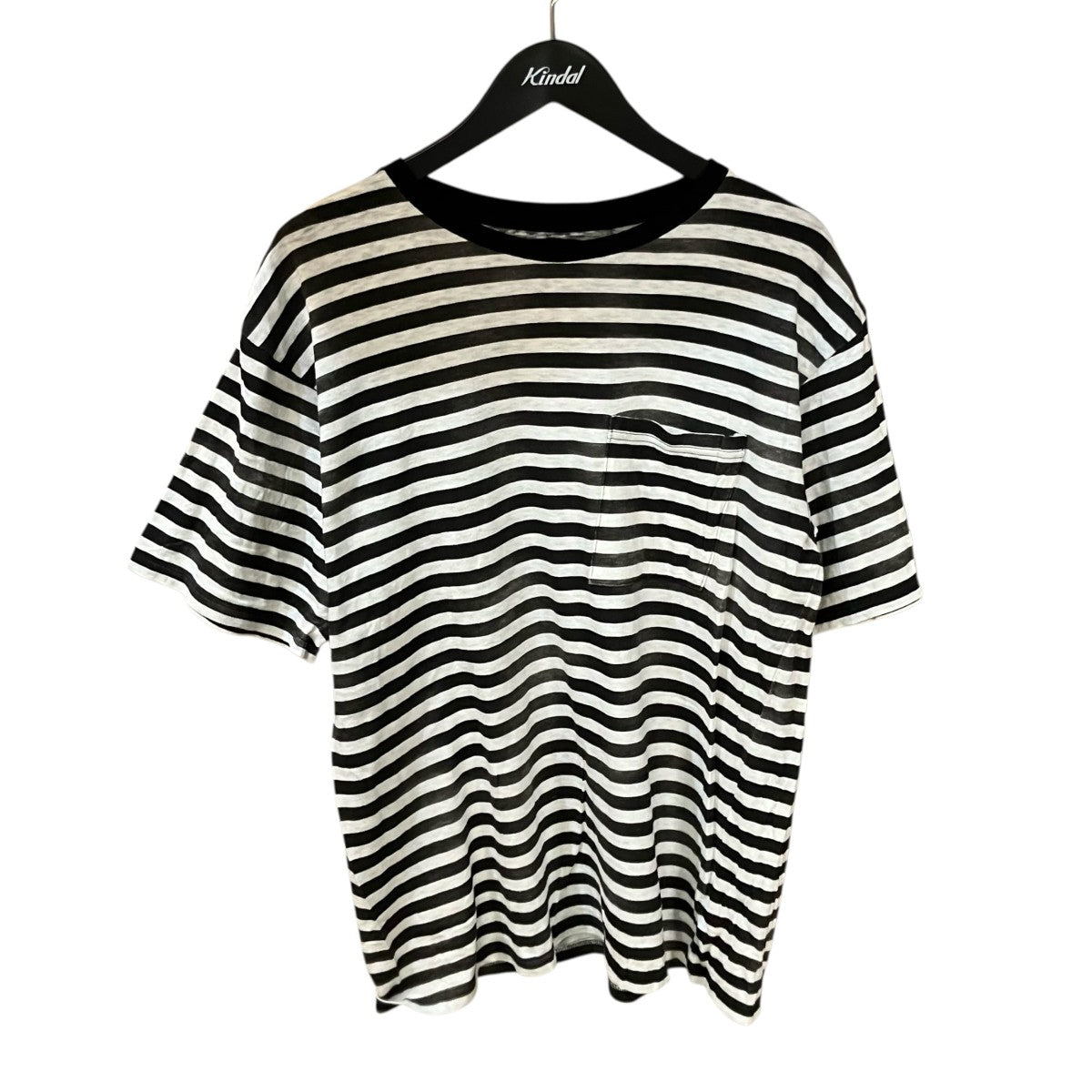 MINEDENIM 「Hazy Border T-SHIRT」ボーダーTシャツ2206600107L2 古着・中古-1枚目のアイテム画像