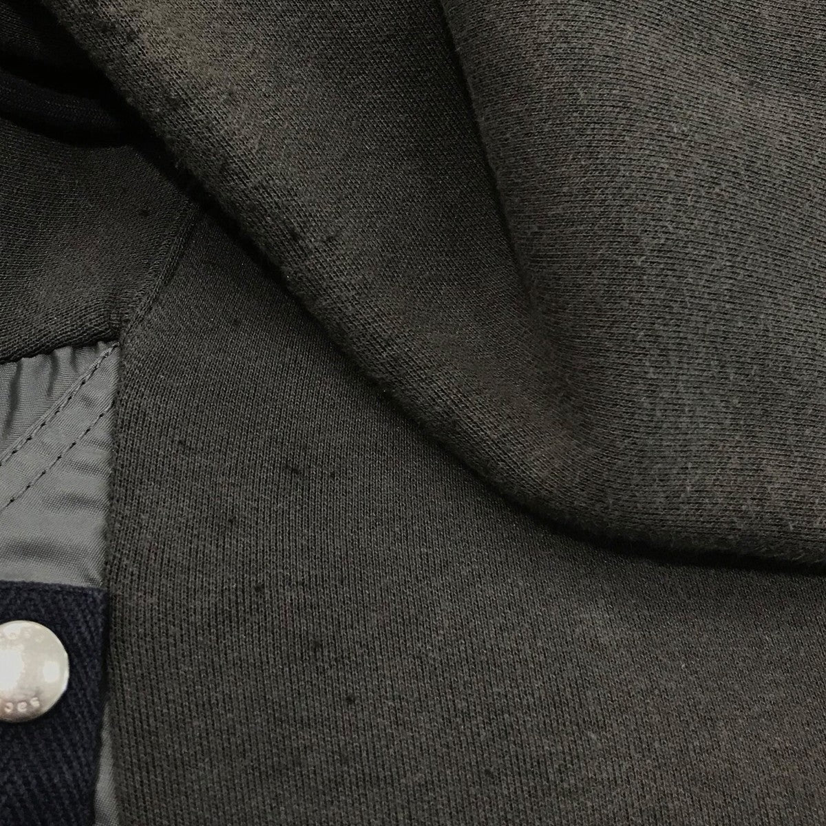 sacai(サカイ) 「Sponge Sweat x Nylon Twill Hoodie」スポンジ