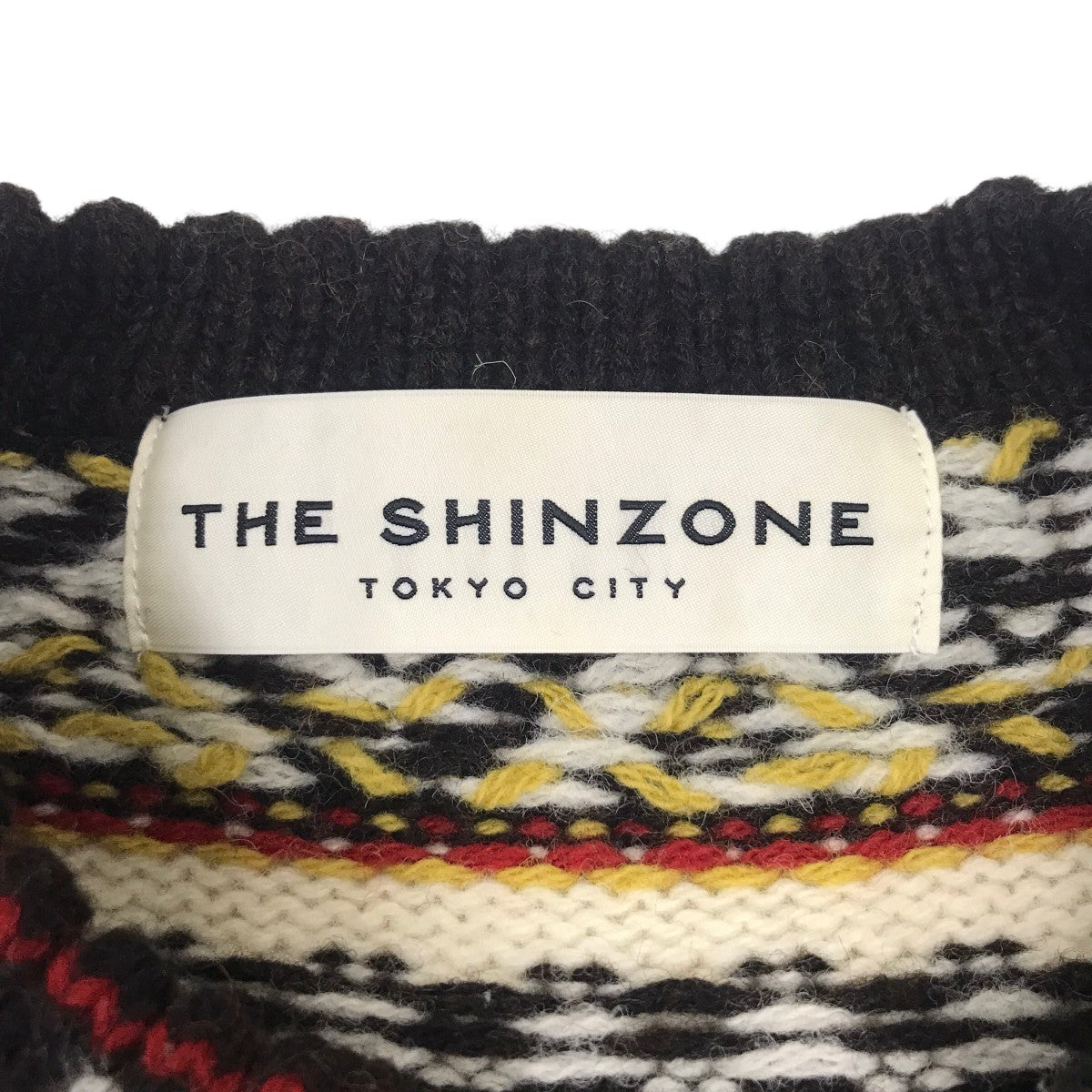 FAIR ISLE KNIT CARDIGAN フェアアイルニットカーディガン