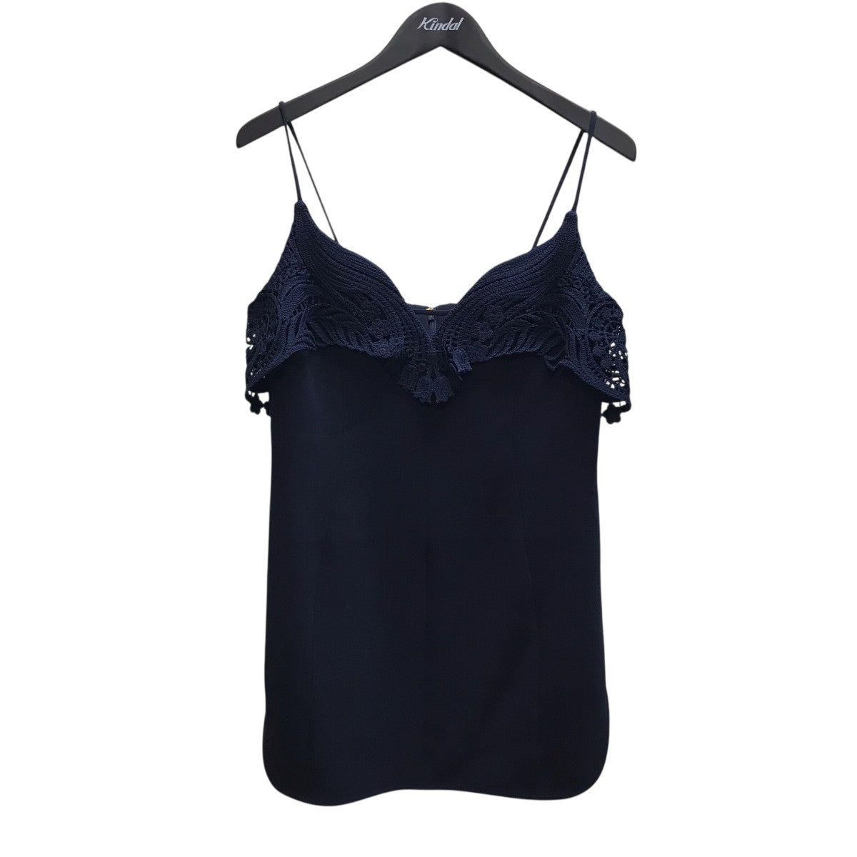 mame kurogouchi(マメクロゴウチ) 25SS Embroidered Camisole Top エン