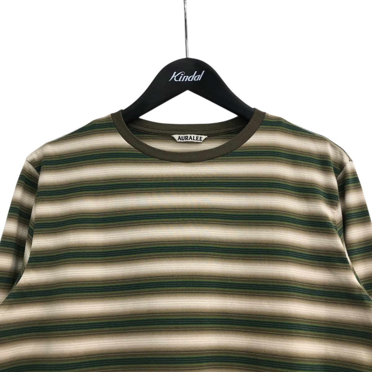 AURALEE(オーラリー) 25AW「GRADIENT STRIPE JERSEY L S TEE