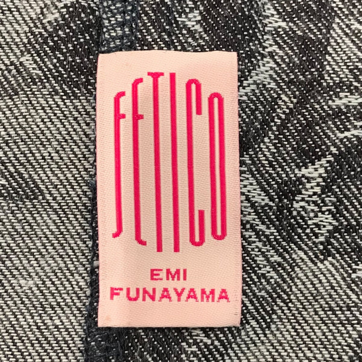 FETICO(フェティコ) 「ROSE DENIM BUSTIER」ローズデニムキャミソール