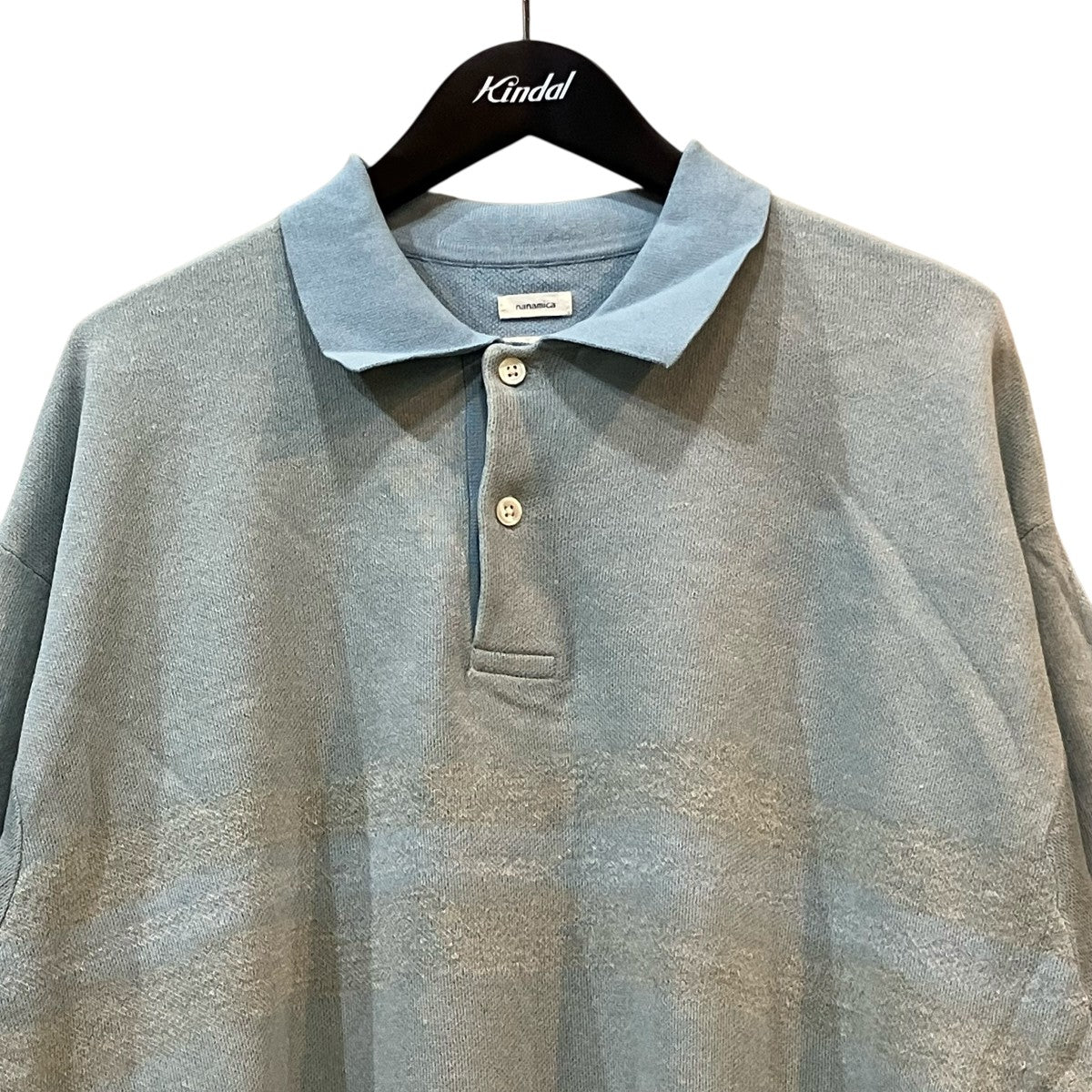 nanamica 「Polo Sweater」ニットポロシャツS25SH016 古着・中古-3枚目のアイテム画像