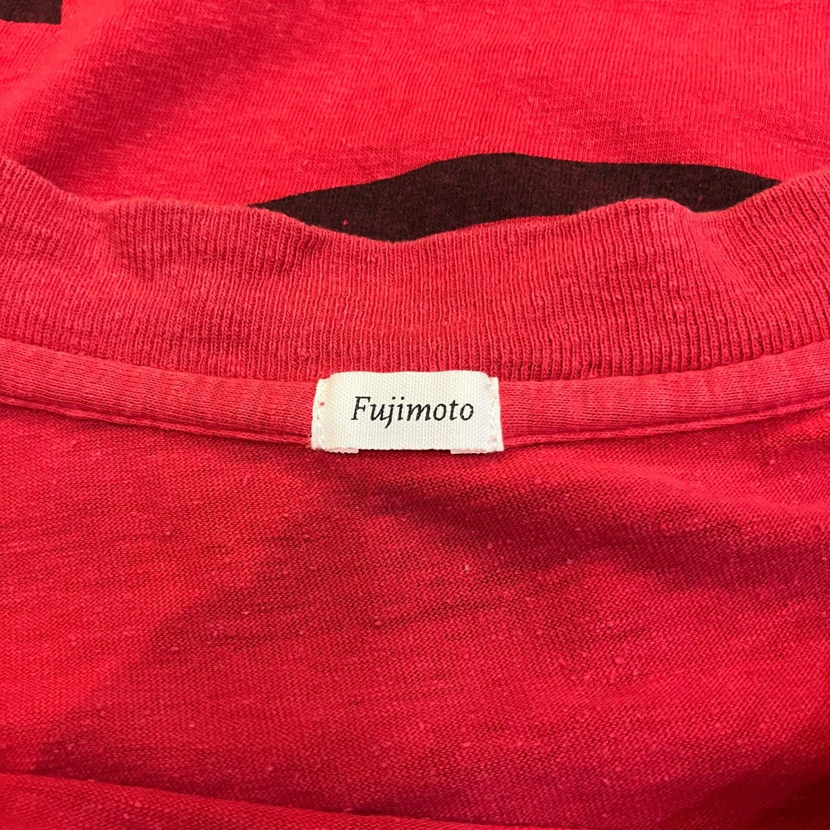 Fujimoto プリントTシャツFJ23S 11 003 古着・中古-5枚目のアイテム画像