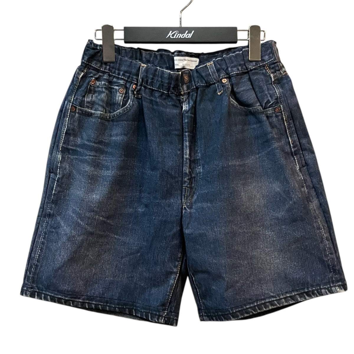 TOLQ ×Yutaka．F 「Trompe L’oeil Printed Shorts 1960s Denim Shorts」トロンプルイユショーツTA5003 古着・中古-1枚目のアイテム画像
