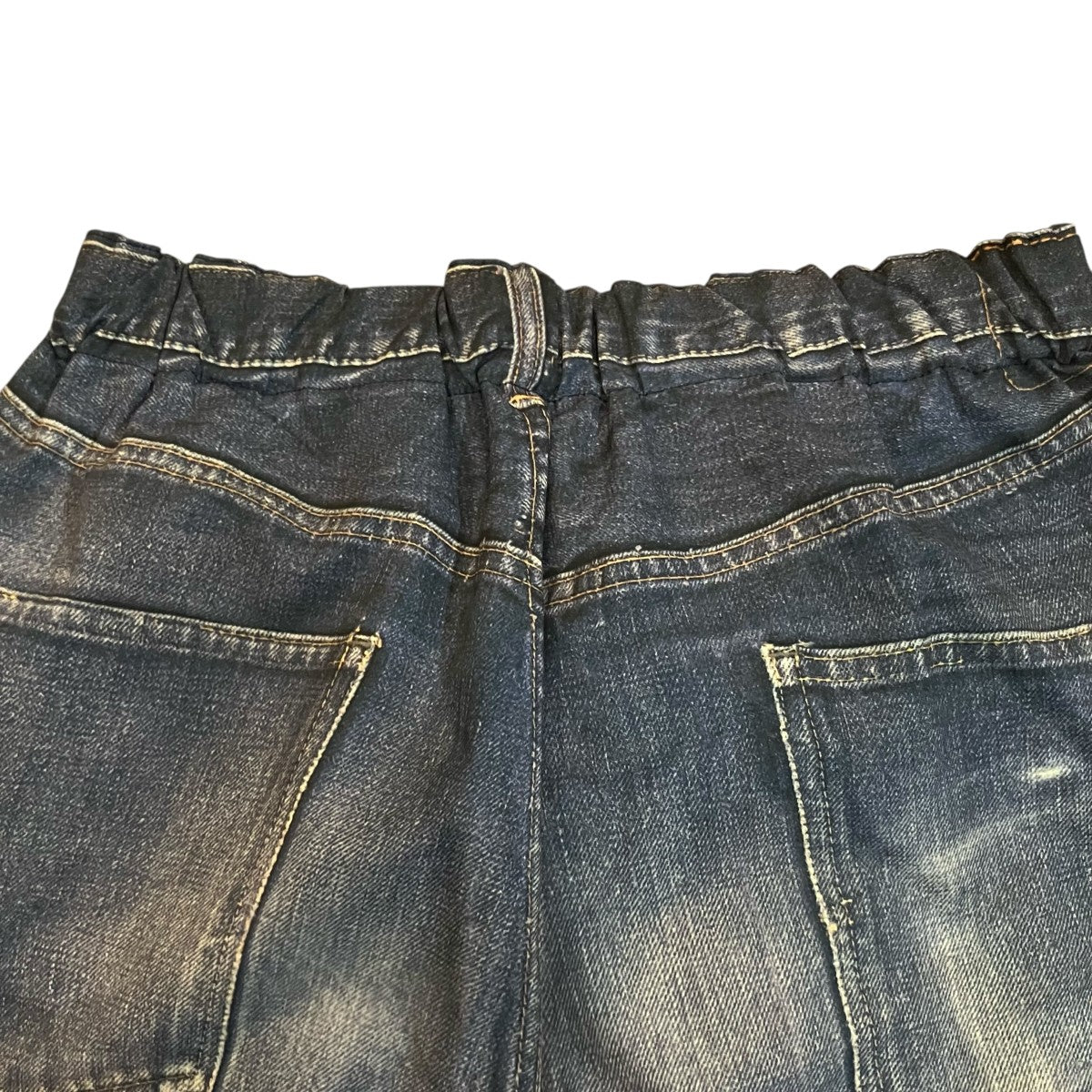 TOLQ ×Yutaka．F 「Trompe L’oeil Printed Shorts 1960s Denim Shorts」トロンプルイユショーツTA5003 古着・中古-4枚目のアイテム画像