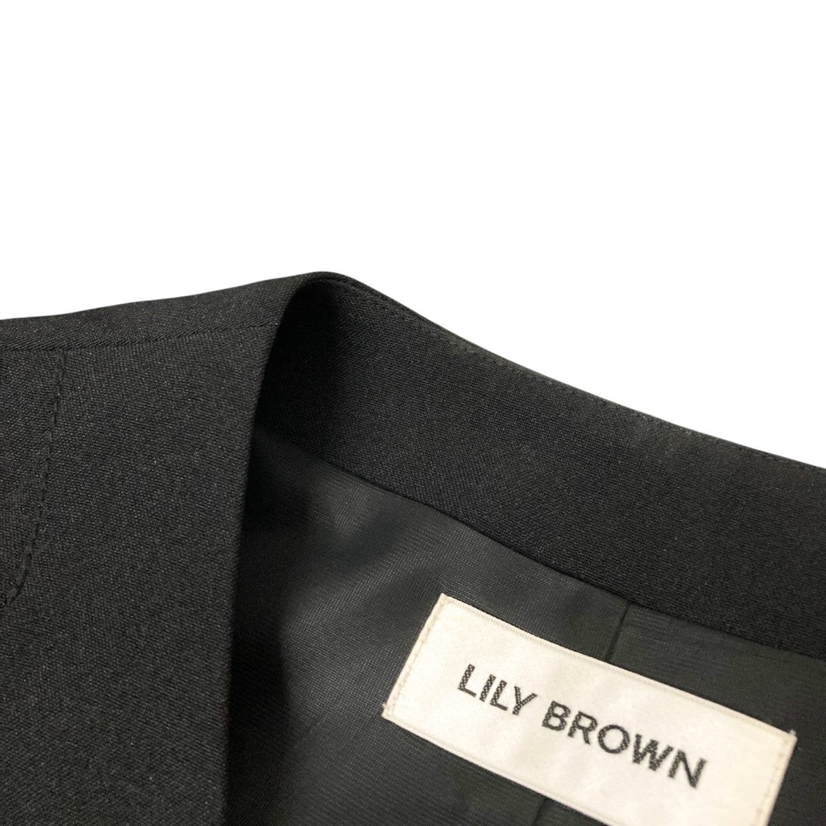Lily Brown ベルテッドワンピースLWFB221026 古着・中古-5枚目のアイテム画像