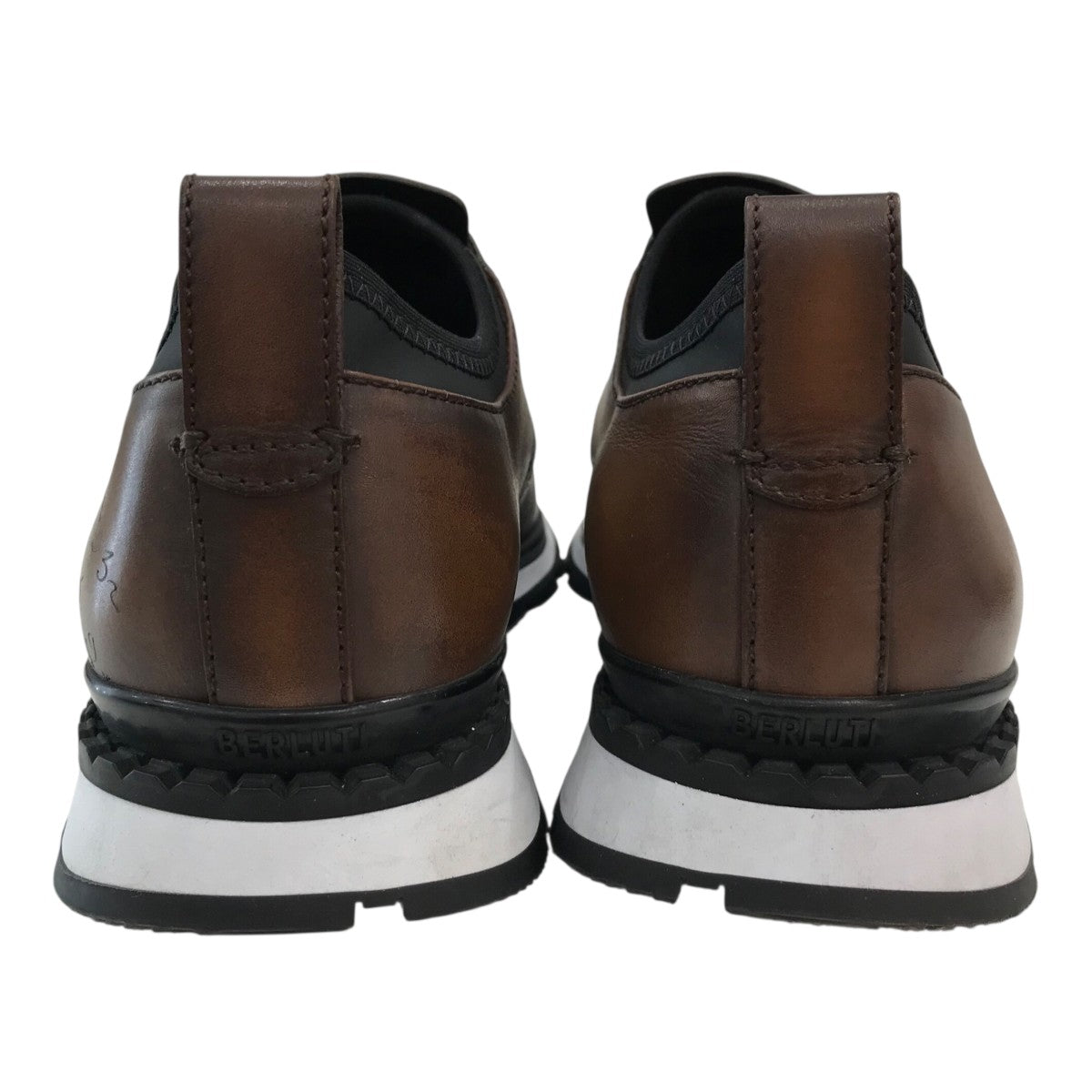 Berluti(ベルルッティ) カリグラフィスリッポンスニーカー ブラウン