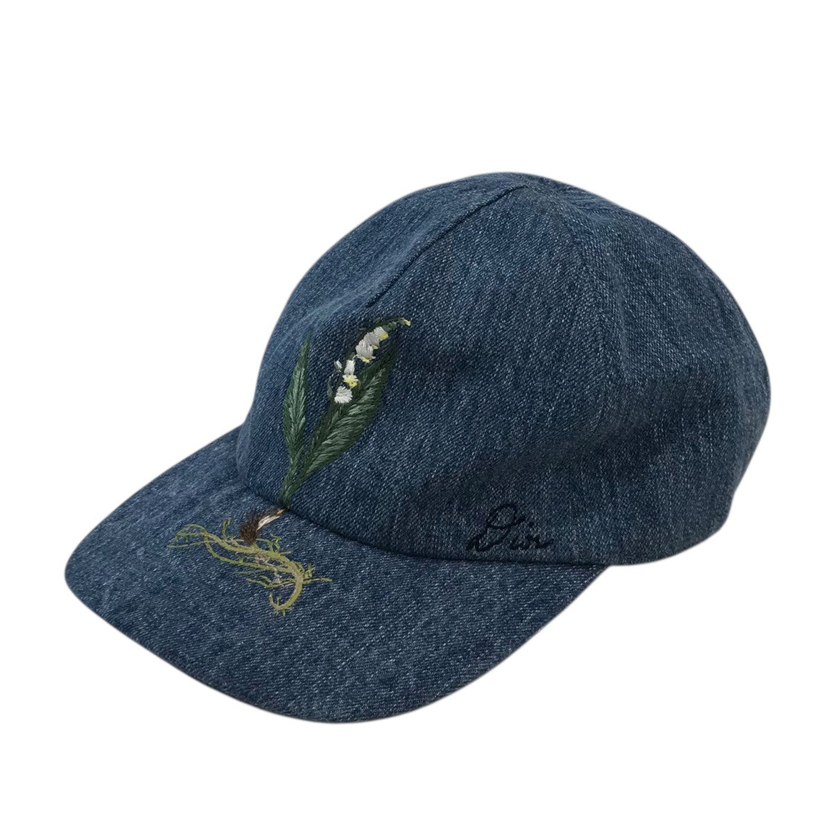 DIOR 刺繍キャップ483C901JY552 古着・中古-1枚目のアイテム画像