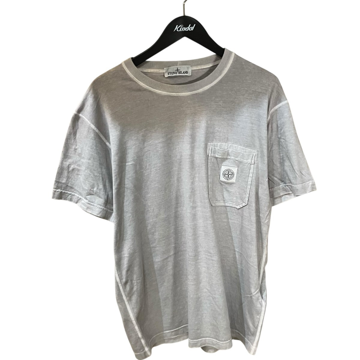 STONE ISLAND ロゴポケットTシャツ801521957 古着・中古-1枚目のアイテム画像