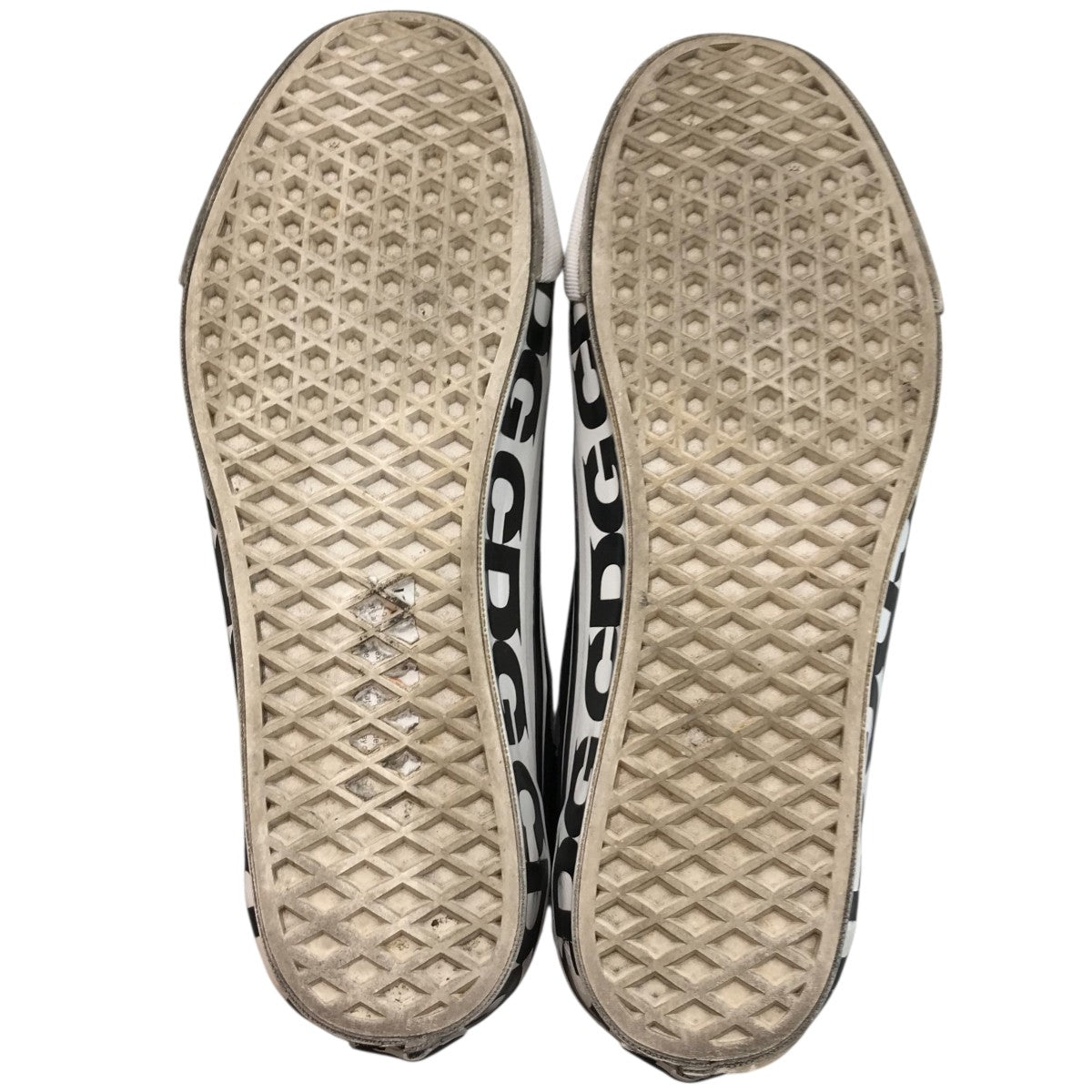 CDG×VANS ローカットスニーカー721278 721278 ブラック×ホワイト