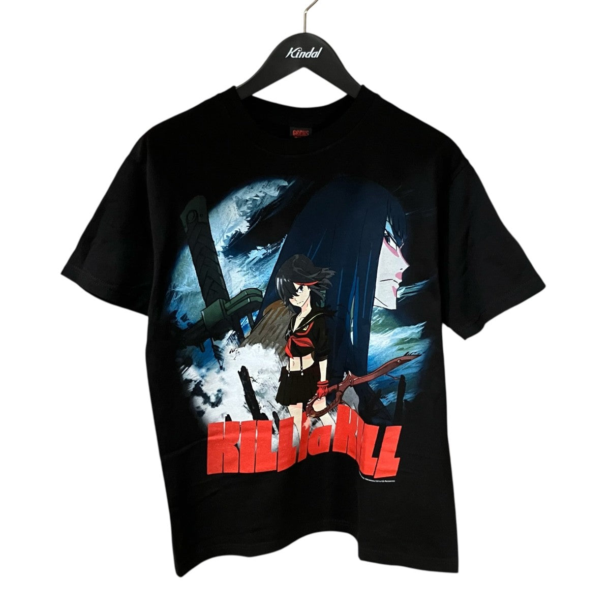 GEEKS RULE×KILL la KILL キルラキルシルクスクリーンプリントTシャツ 古着・中古-1枚目のアイテム画像