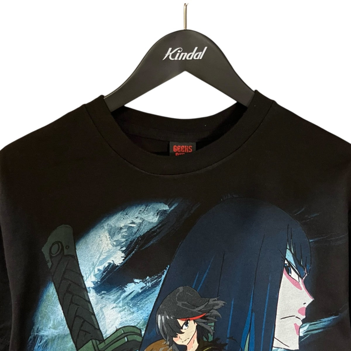 GEEKS RULE×KILL la KILL キルラキルシルクスクリーンプリントTシャツ 古着・中古-3枚目のアイテム画像