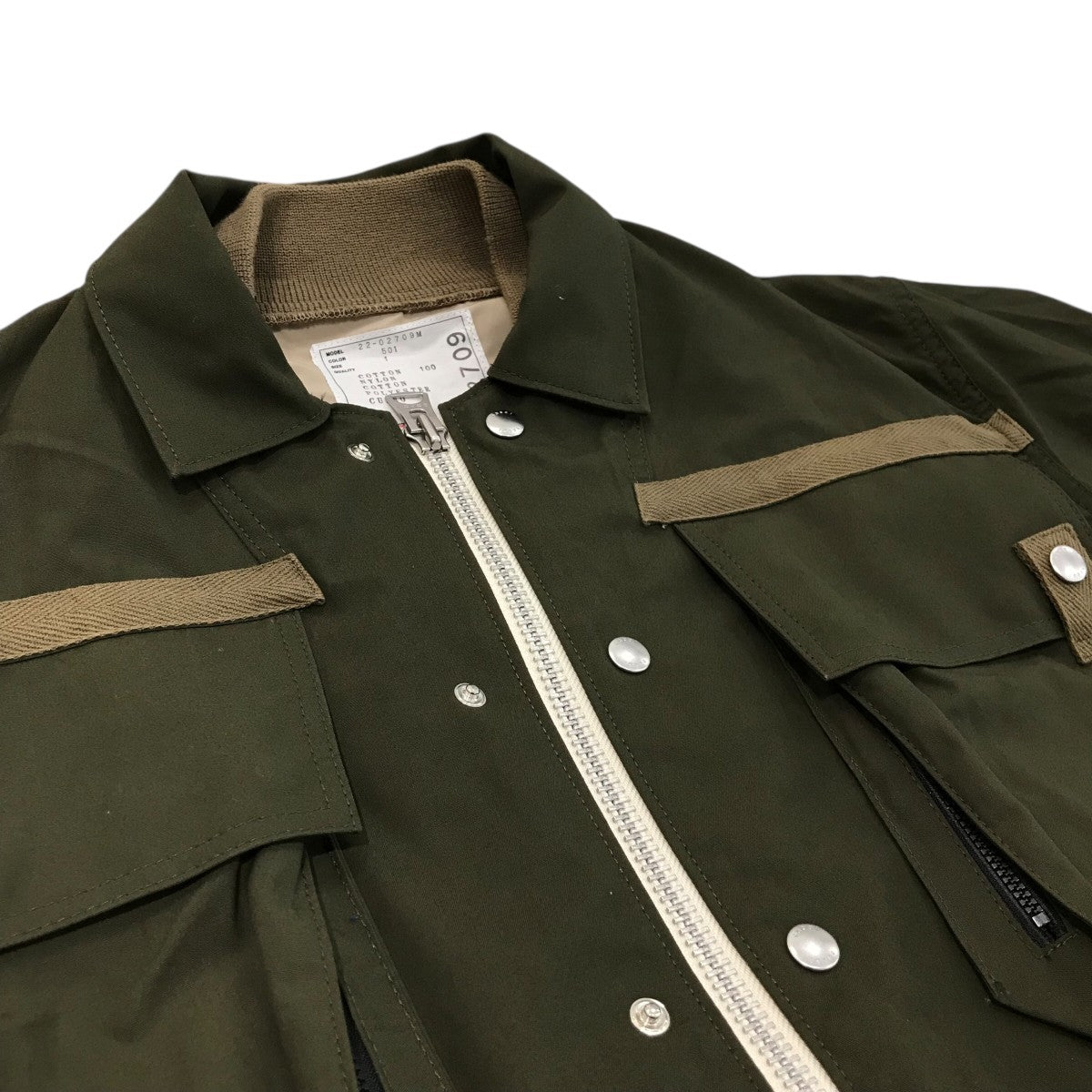 sacai NylonTwillBlouson ナイロンツイルブルゾン サカイ sacai NylonTwillBlouson ナイロンツイルブルゾン サカイ Nylon