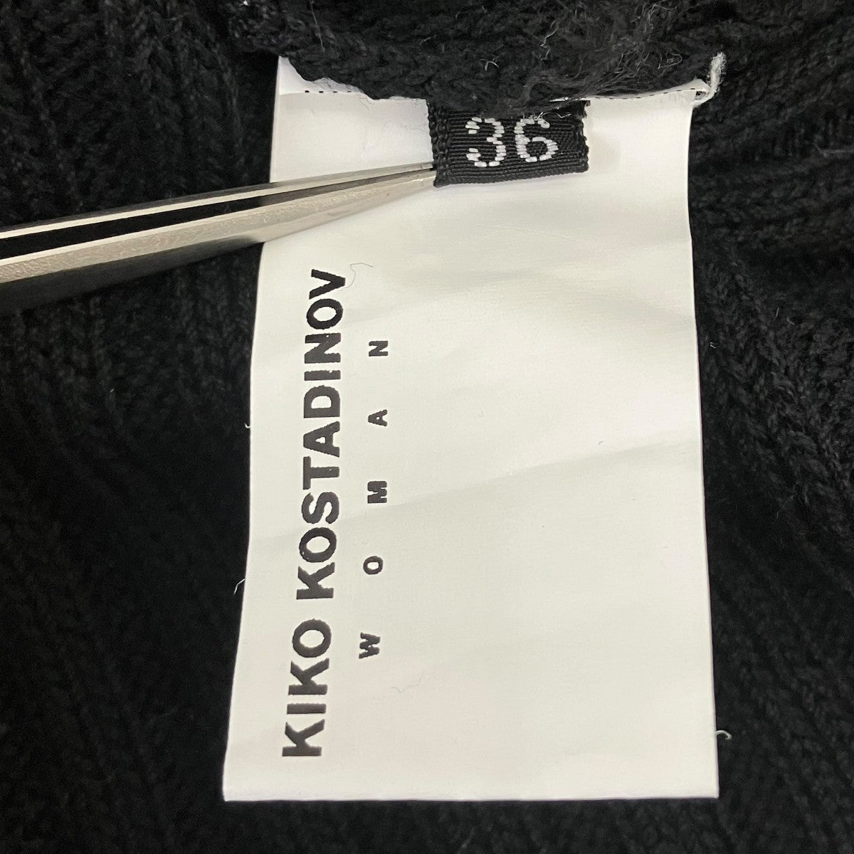 Kiko Kostadinov Quimby Sleeveless Knit Poloノースリーブセーラーカラーニット 古着・中古-6枚目のアイテム画像