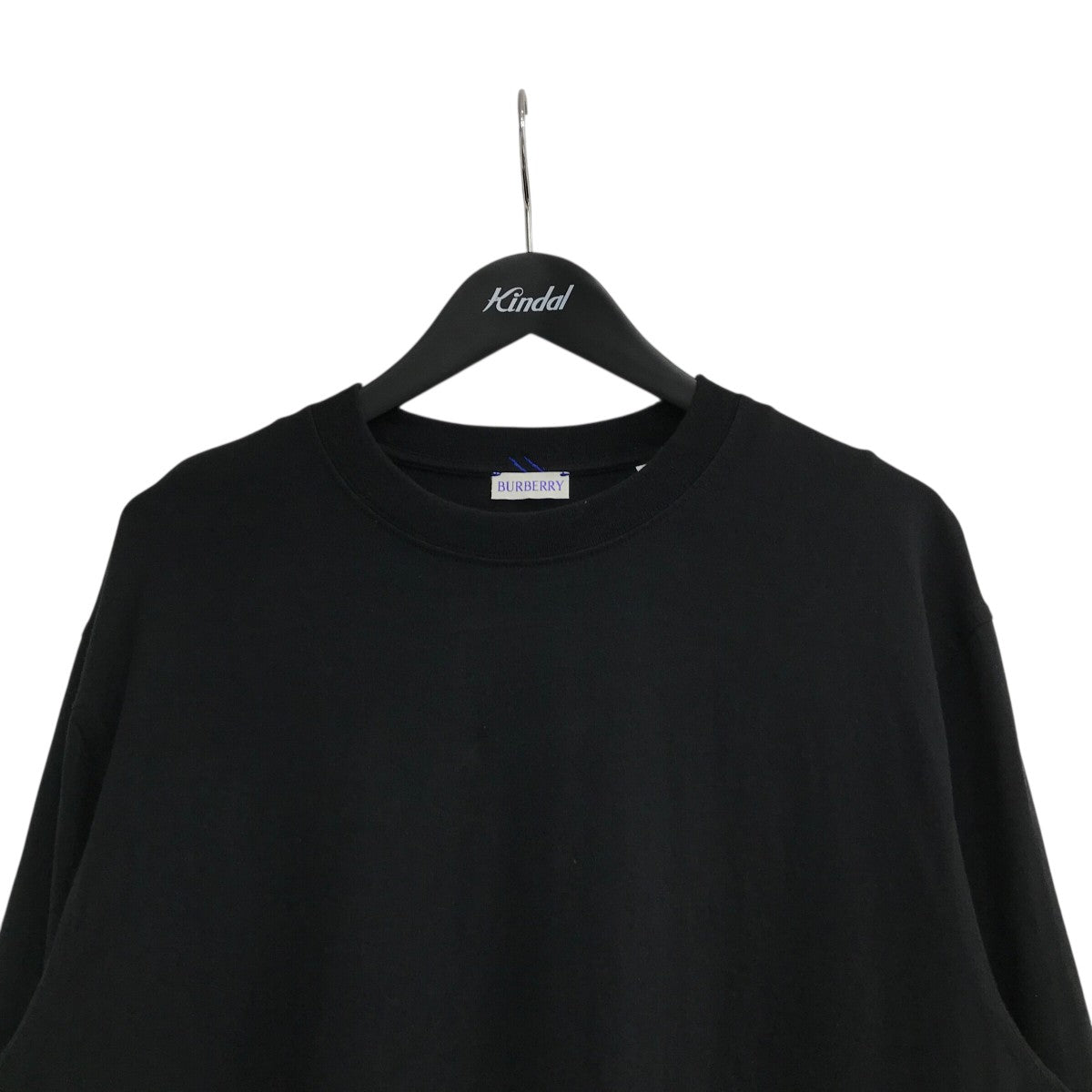 BURBERRY(バーバリー) 裾パッチ長袖Tシャツ8081995 8081995 ブラック