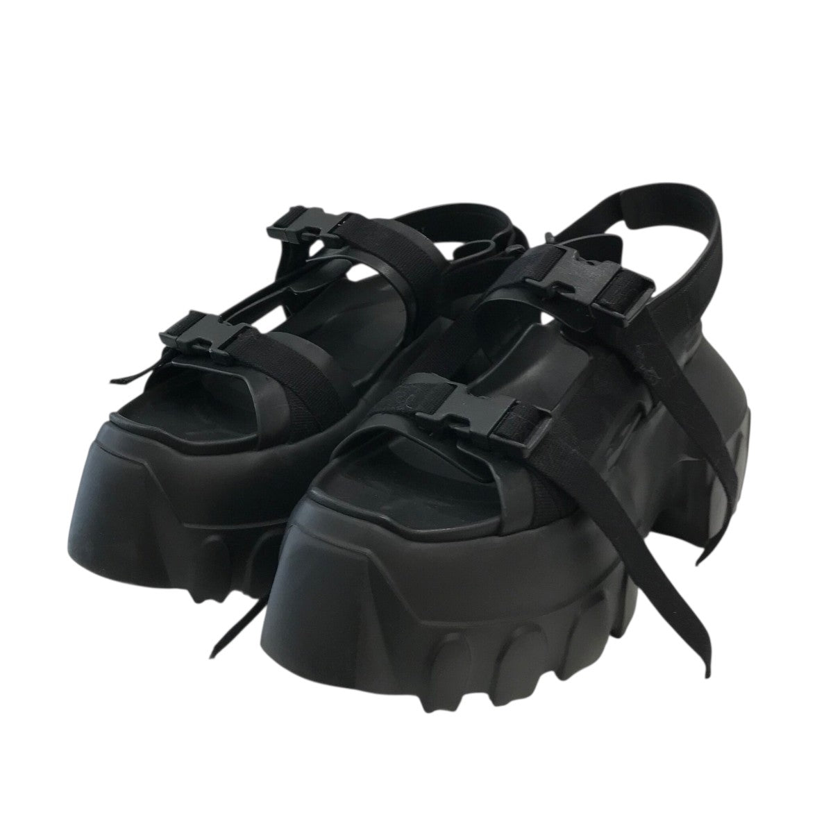 RICK OWENS 「MEGA TRACTOR SANDAL」メガトラクターサンダルRU01E5866LOO 古着・中古-1枚目のアイテム画像