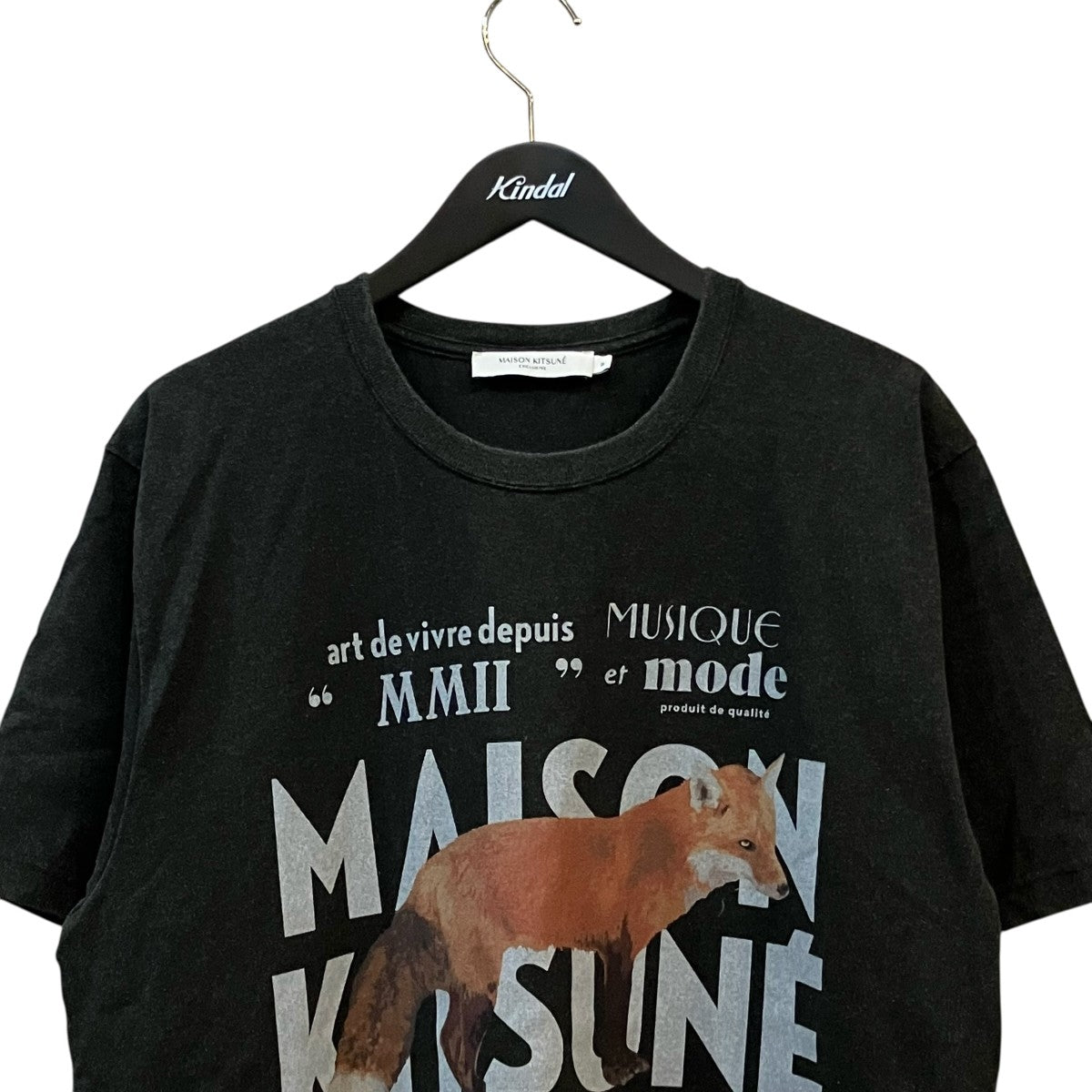 MAISON KITSUNE(メゾンキツネ) フォックスプリントTシャツKMM32770