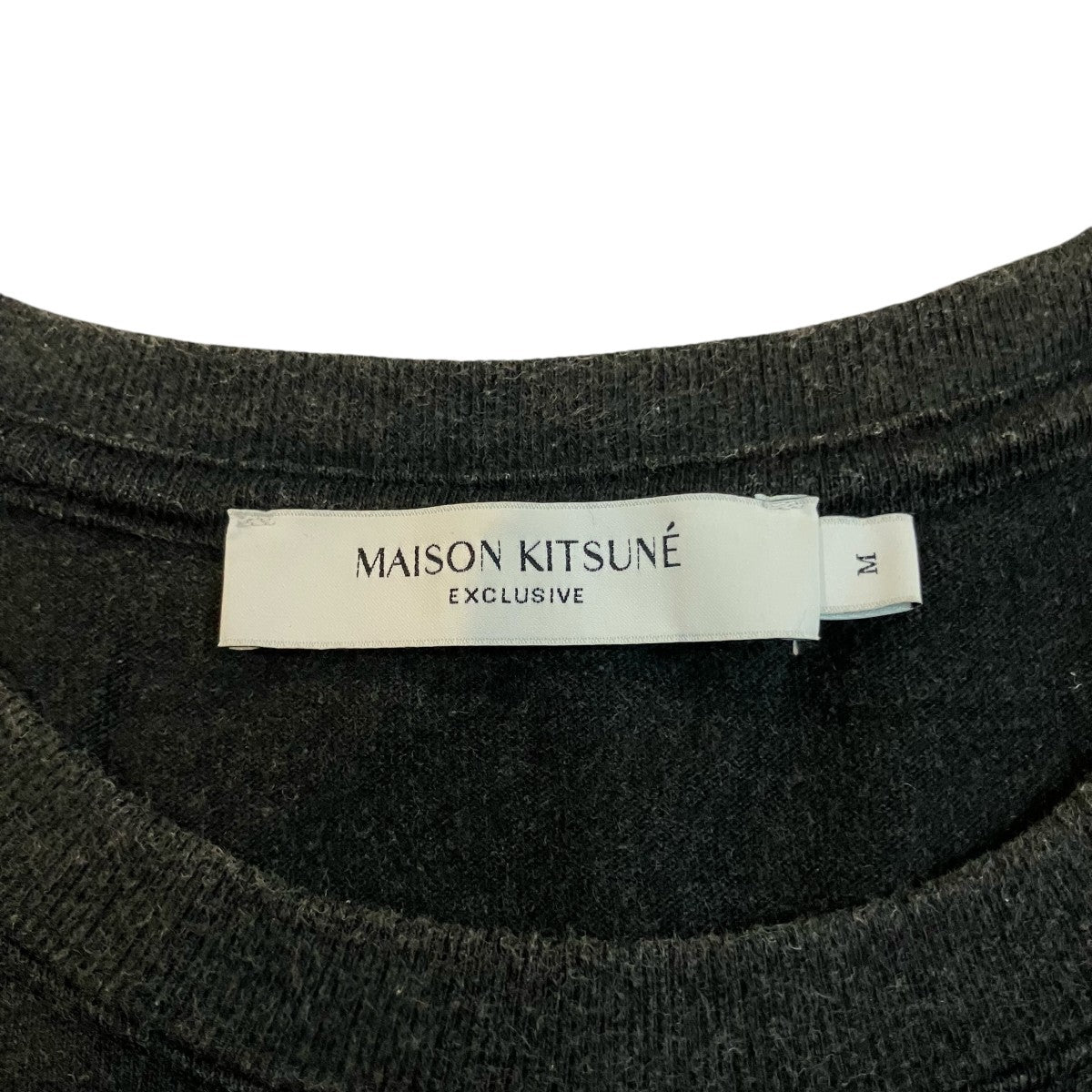 MAISON KITSUNE フォックスプリントTシャツKMM32770 古着・中古-5枚目のアイテム画像