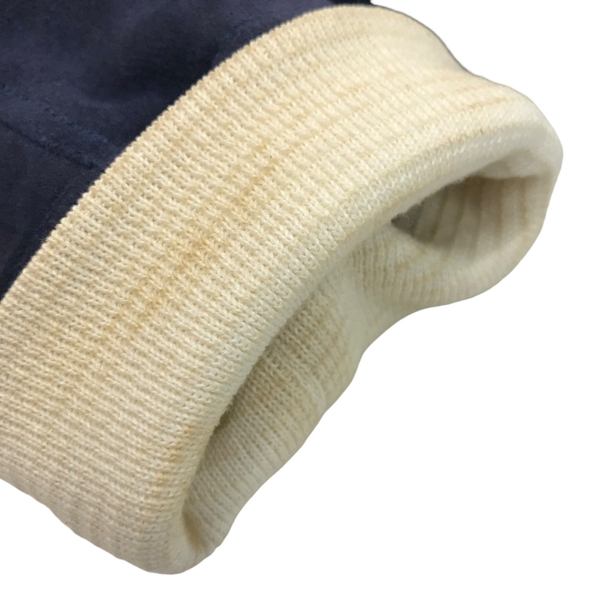 HERMES ネイビー ショートジャケット　size36 HERMES - 新品同様 HERMES エルメス ジャケット コート ネイビー