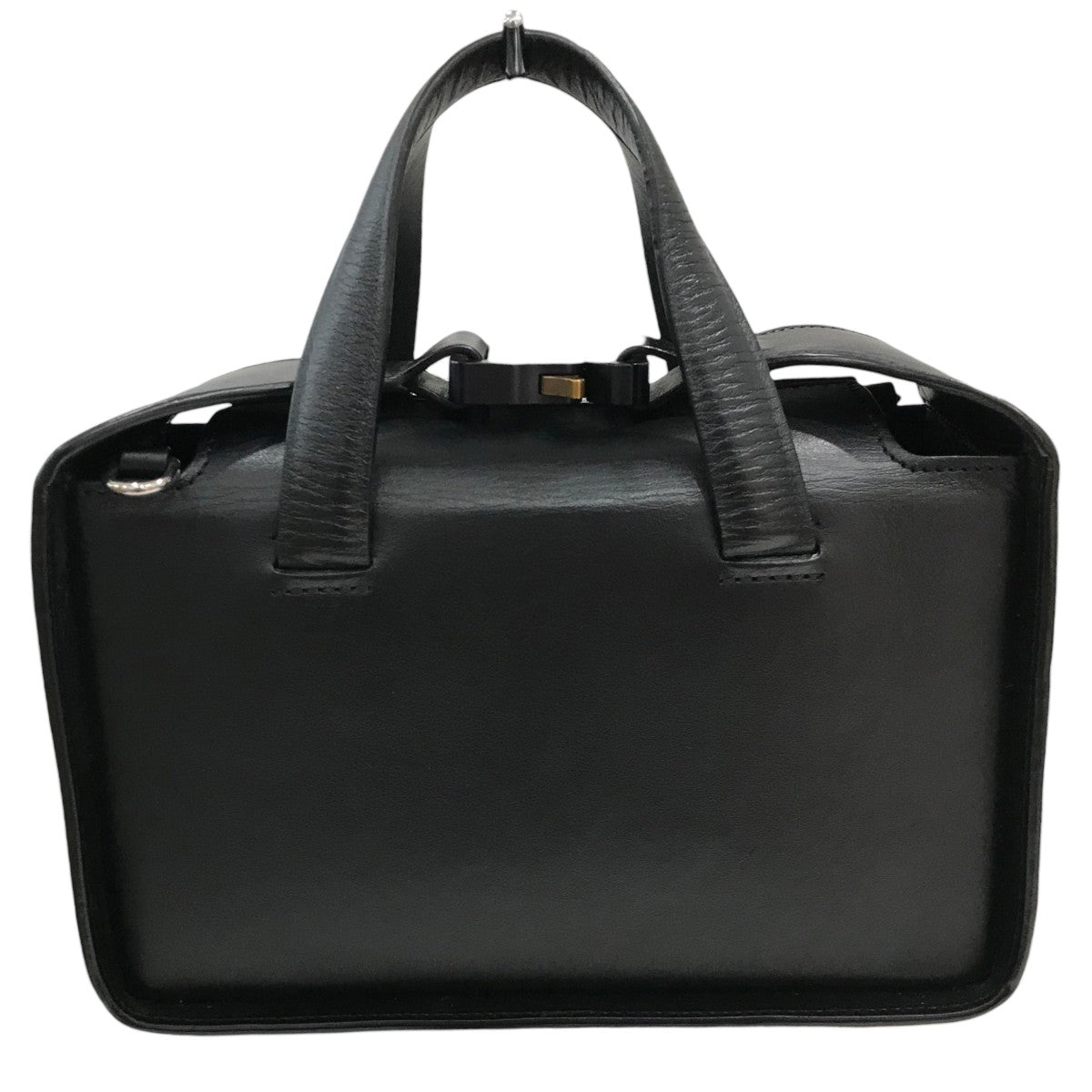 1017 ALYX 9SM(アリクス) 「Brie Bag」2WAYレザーバッグ ブラック
