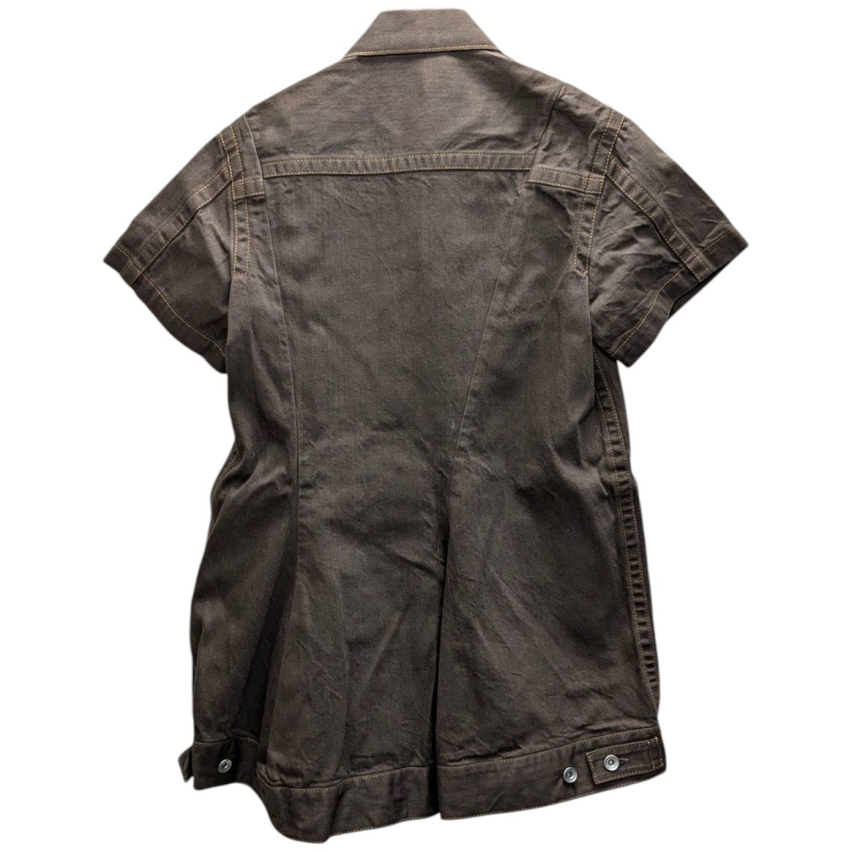 sacai 25AWDENIM DRESS デニムワンピース 25-07957 古着・中古-2枚目のアイテム画像