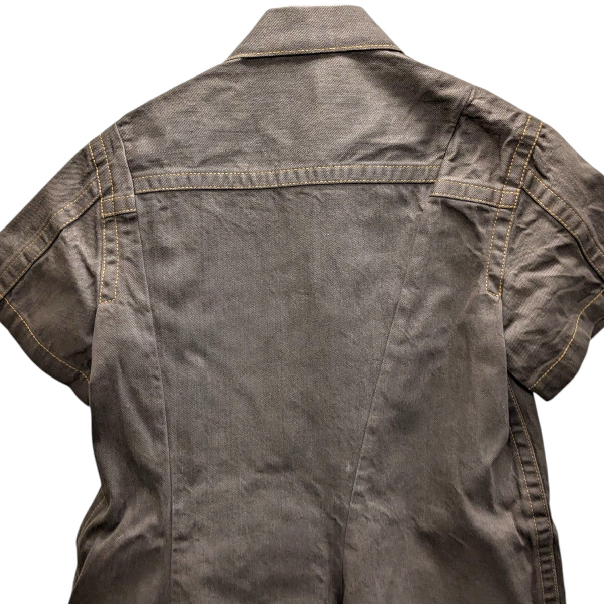 sacai 25AWDENIM DRESS デニムワンピース 25-07957 古着・中古-4枚目のアイテム画像