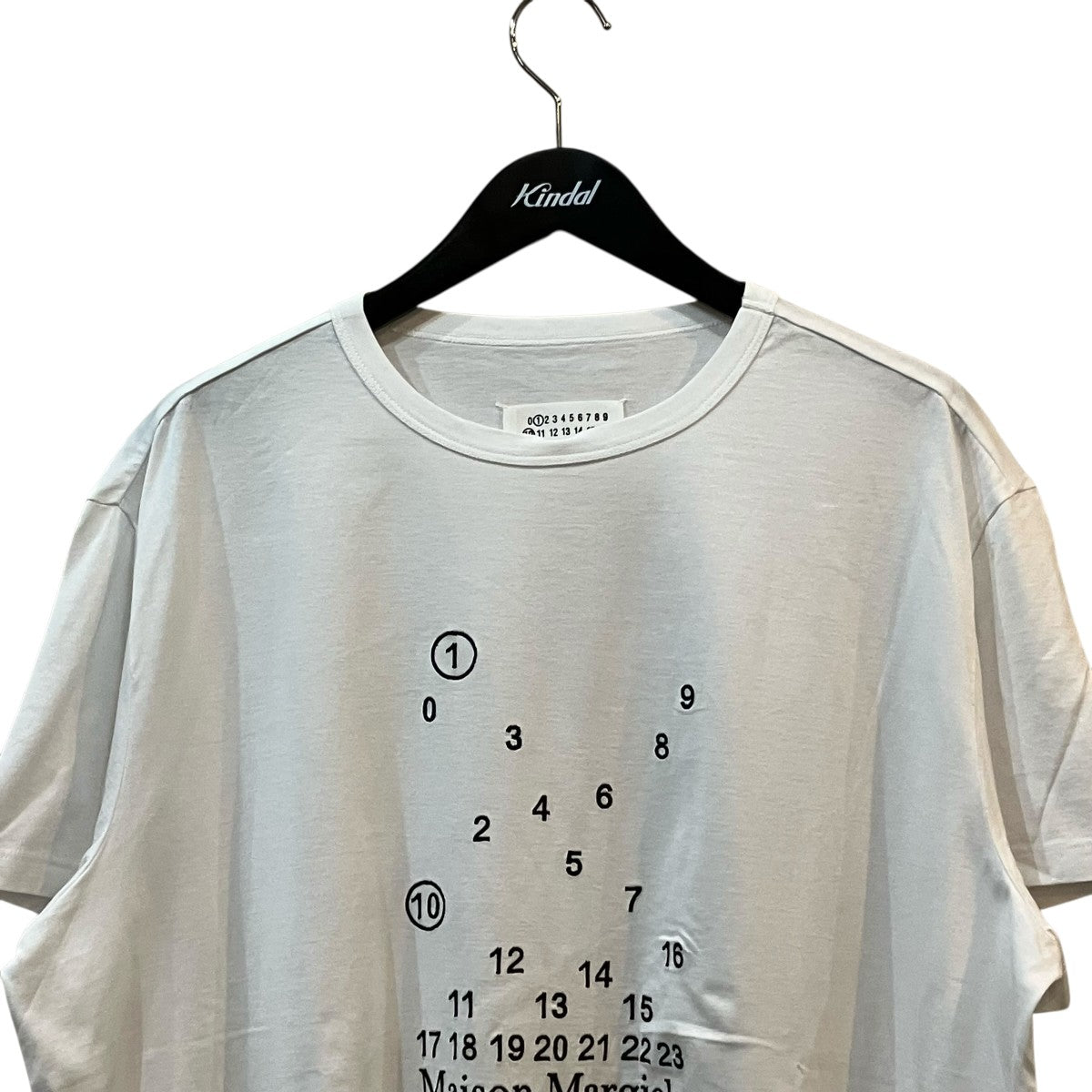 Maison Margiela 24SSナンバーTシャツS50GC0684 古着・中古-3枚目のアイテム画像