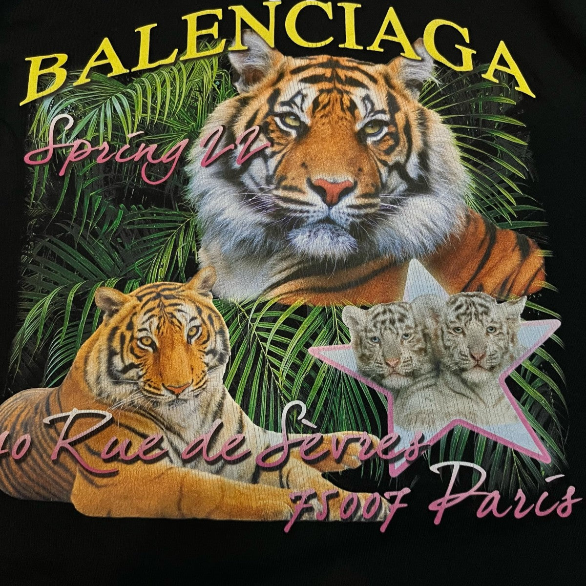 BALENCIAGA プリントTシャツ681314 古着・中古-8枚目のアイテム画像