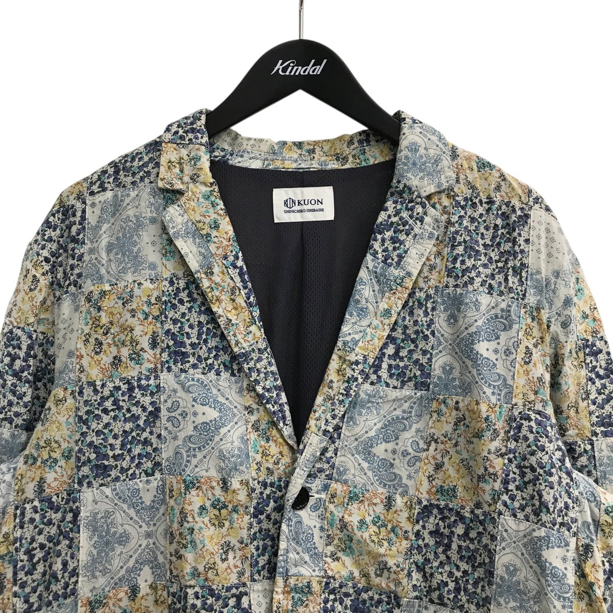 「FLORAL PATCHWORK EASY BLAZER」パッチワークーテーラードジャケット2101 JK0508