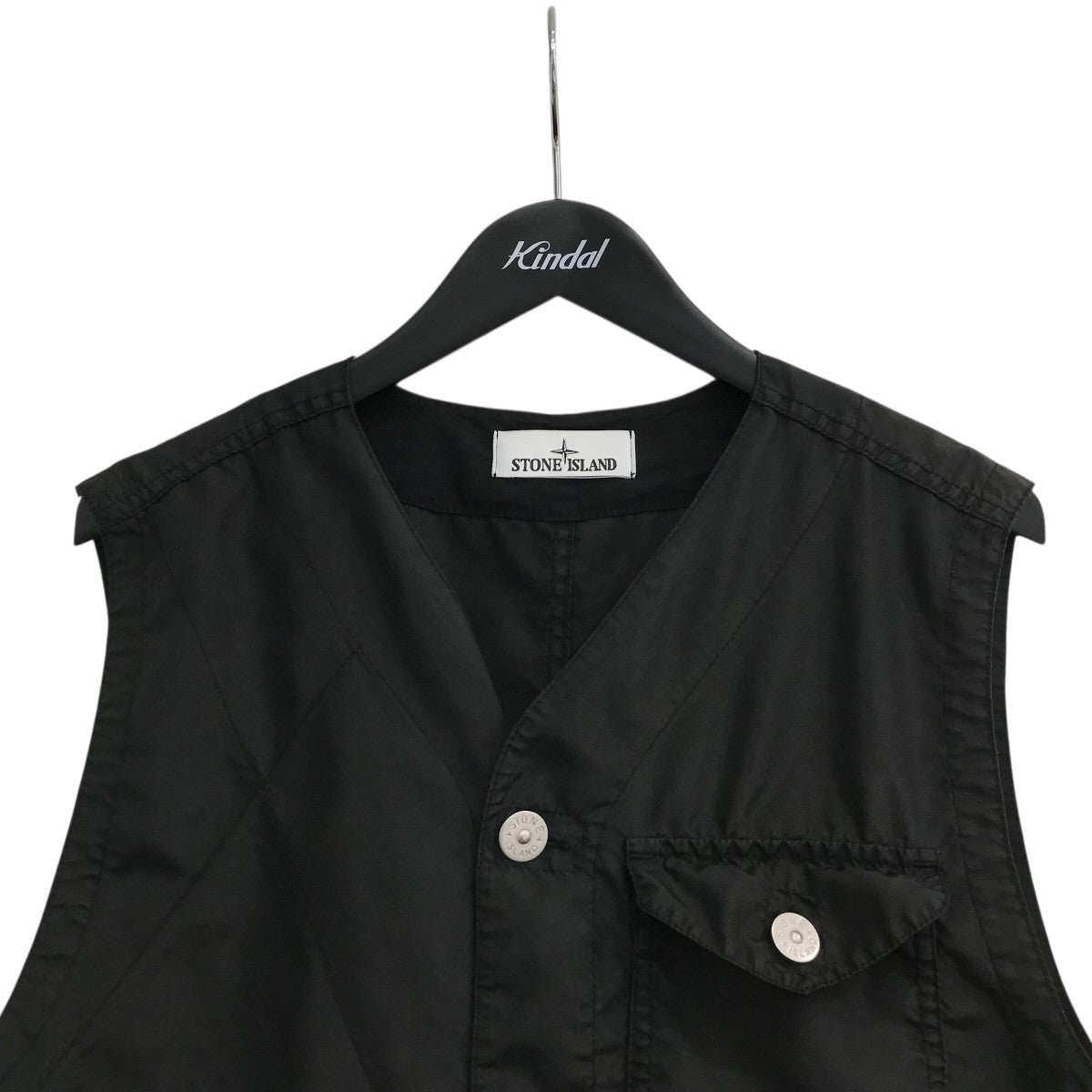 STONE ストーンアイランド ベストsizeL 8015G0732 STONE ISLAND(ストーンアイランド) ガーメントダイベスト