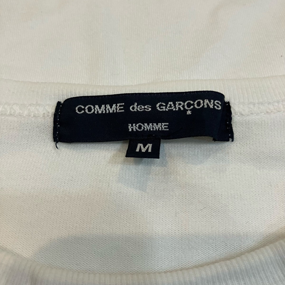 COMME des GARCONS HOMME ロゴプリントTシャツHF T009 古着・中古-5枚目のアイテム画像