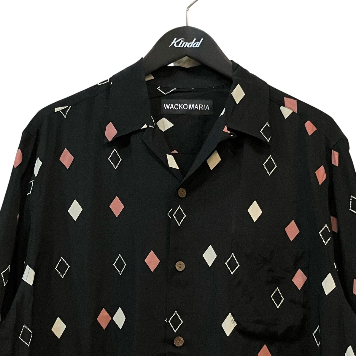 WACKO MARIA 25SS「DIAMOND HAWAIIAN SHIRT」ハワイアンシャツ25SS WMS HI03 古着・中古-3枚目のアイテム画像