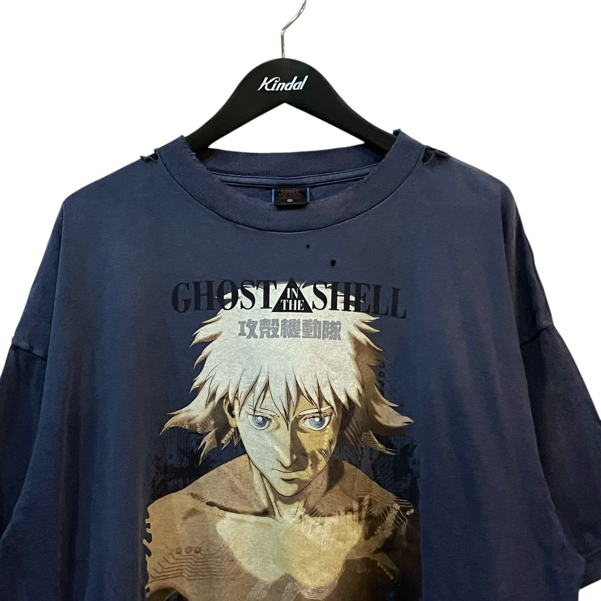 SAINT MICHAEL 「GS SS TEE GST IN THE S」ヴィンテージ加工プリントTシャツSM HR8 0000 C07 古着・中古-3枚目のアイテム画像
