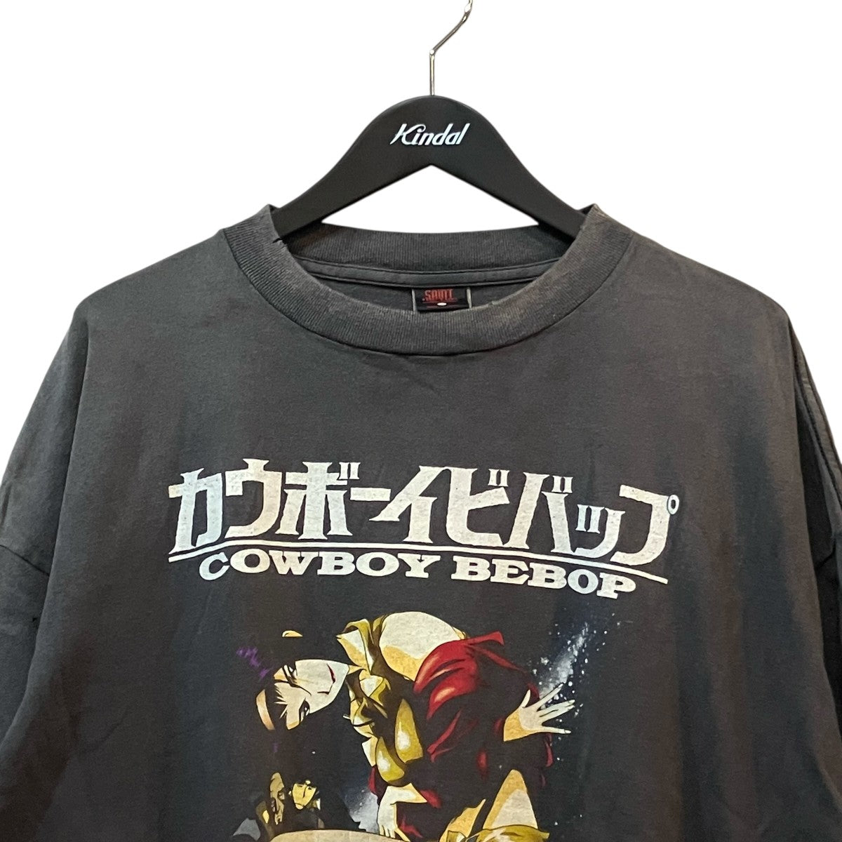 SAINT MICHAEL×カウボーイビバップ 「CB SS TEE COWBOY BEBOP」ヴィンテージ加工プリントTシャツSMHR80000C04 古着・中古-3枚目のアイテム画像
