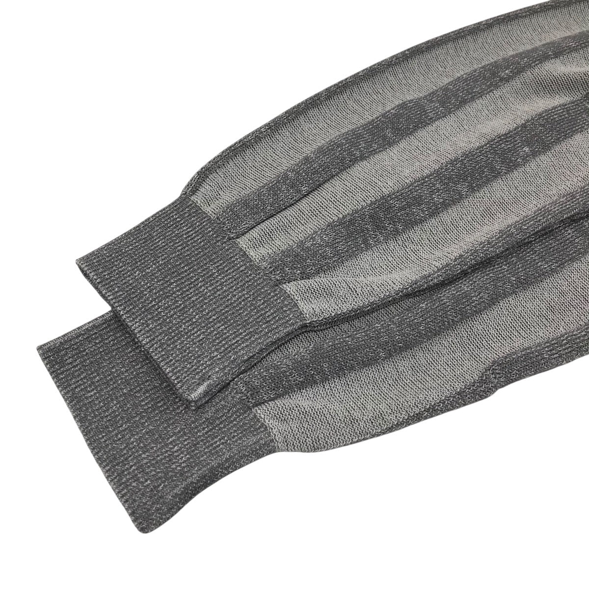 「PLATED CARDIGAN」ストライプカーディガン23FW ASL KT01