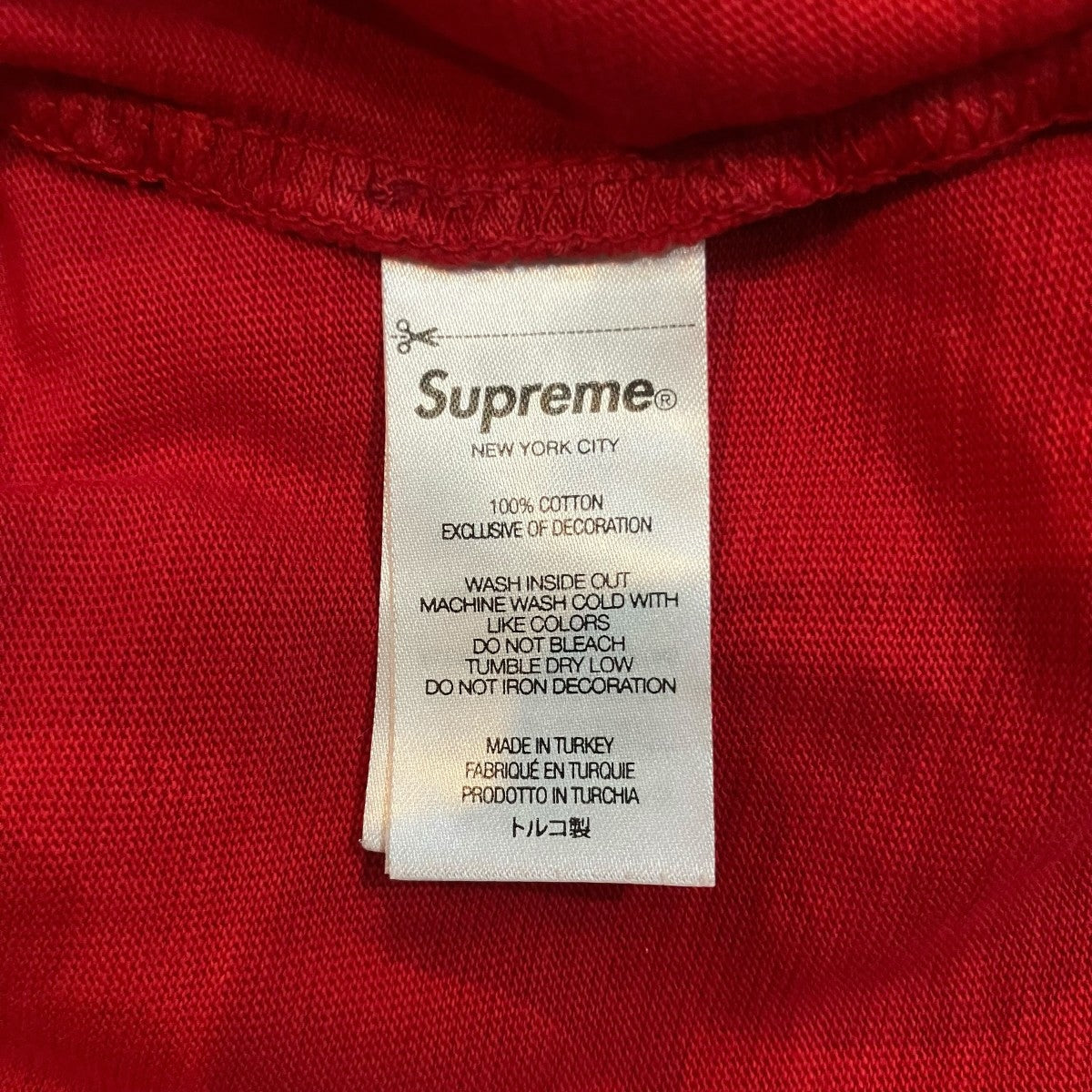 Supreme 23AW「Old English S S Top」半袖Tシャツ 古着・中古-6枚目のアイテム画像