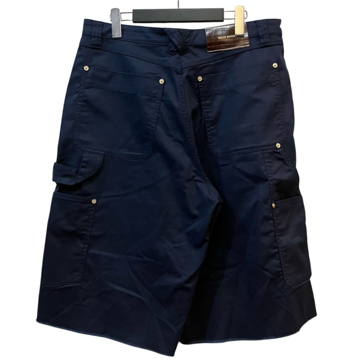 WALES BONNER ダブルニーペインターショートパンツ 古着・中古-2枚目のアイテム画像