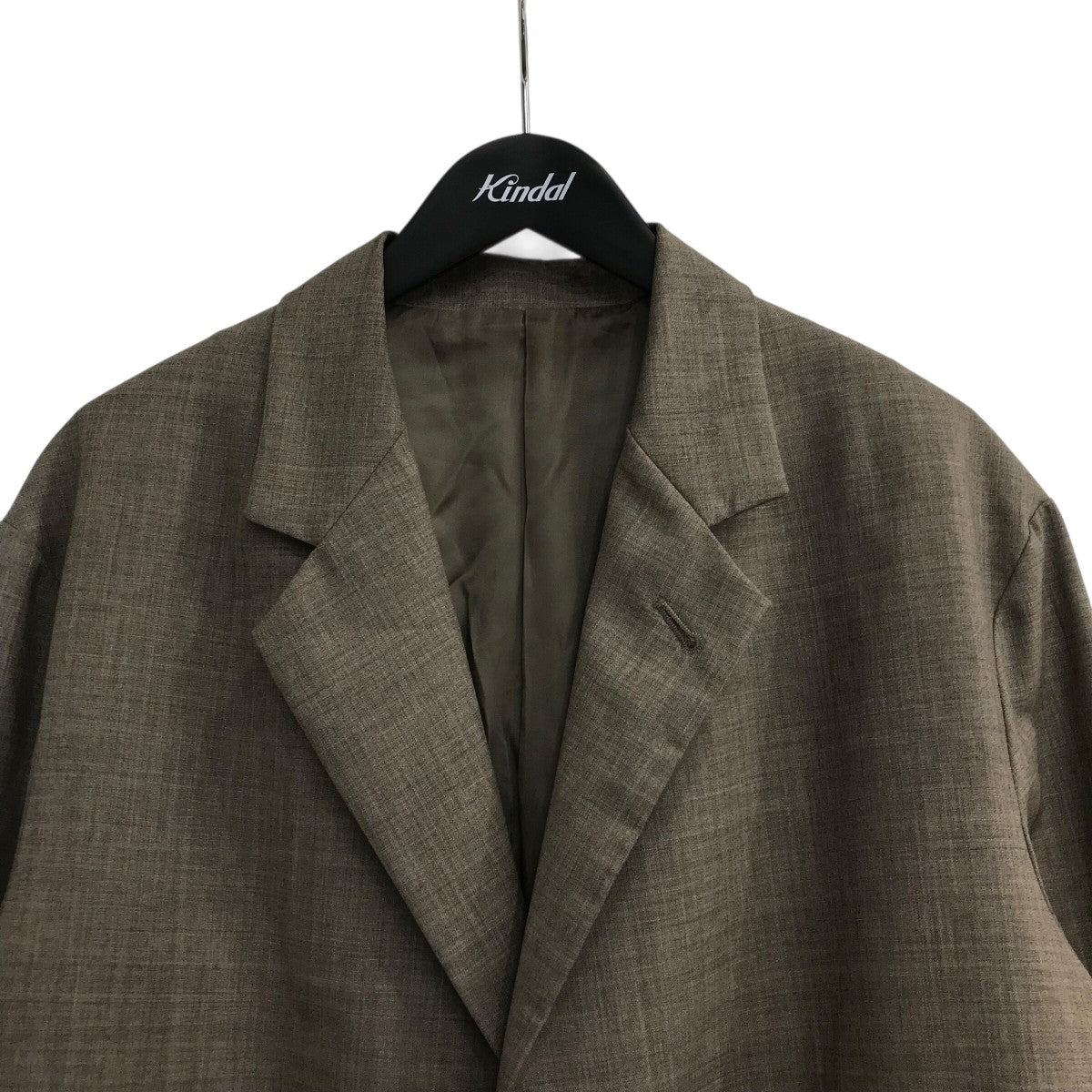 URU(ウル) 23SS「WOOL TROPICAL 3 BUTTON JACKET」ウール3Bトロピカル