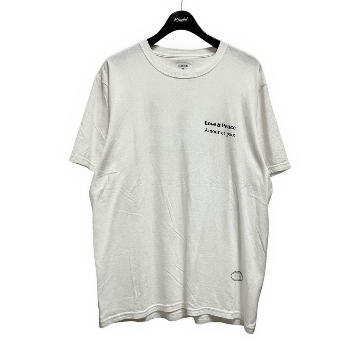 Love＆PeaceプリントTシャツ