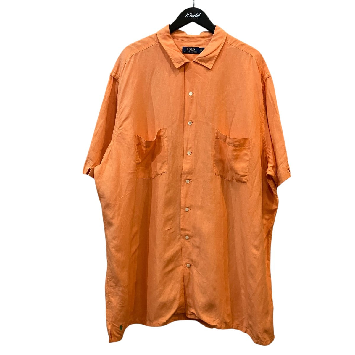 POLO RALPH LAUREN リネンシルク半袖シャツ0200011780 古着・中古-1枚目のアイテム画像