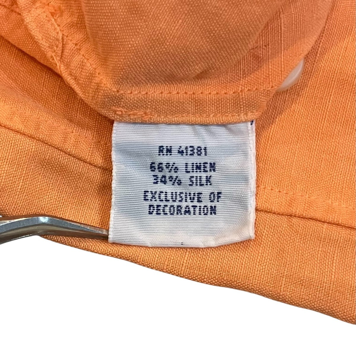 POLO RALPH LAUREN リネンシルク半袖シャツ0200011780 古着・中古-6枚目のアイテム画像