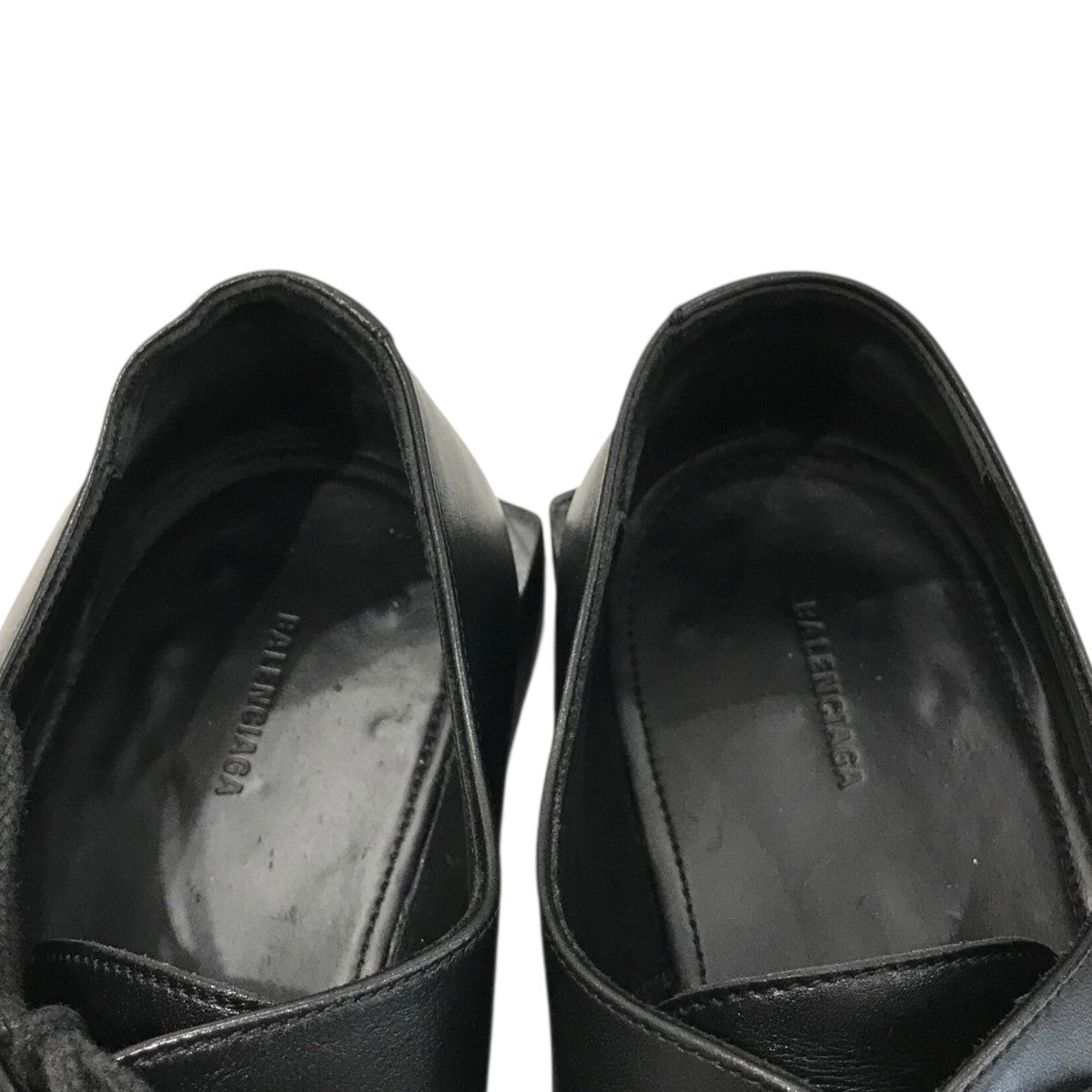 BALENCIAGA(バレンシアガ) 「BLOC RIM DERBY」レザーダービーシューズ